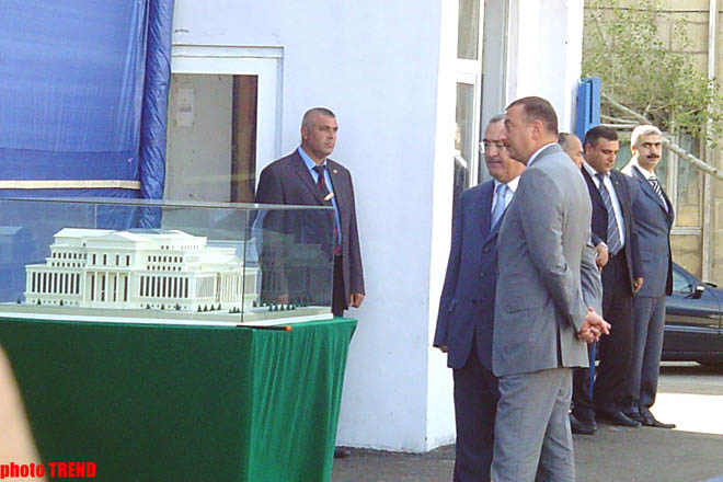 Bakıda Ali Məhkəmənin yeni binasının təməli qoyuldu